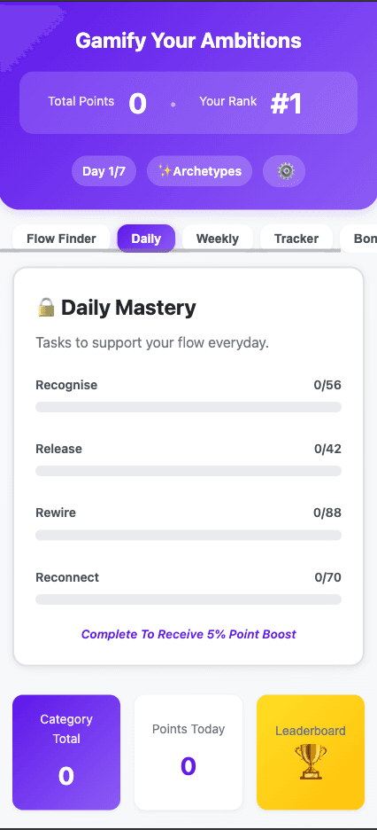 Find My Flow App - Daily Mastery